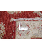 Ziegler 2'5'' X 9'1'' Hand-Knotted Wool Rug 2'5'' x 9'1'' (73 X 273) / Red / Ivory