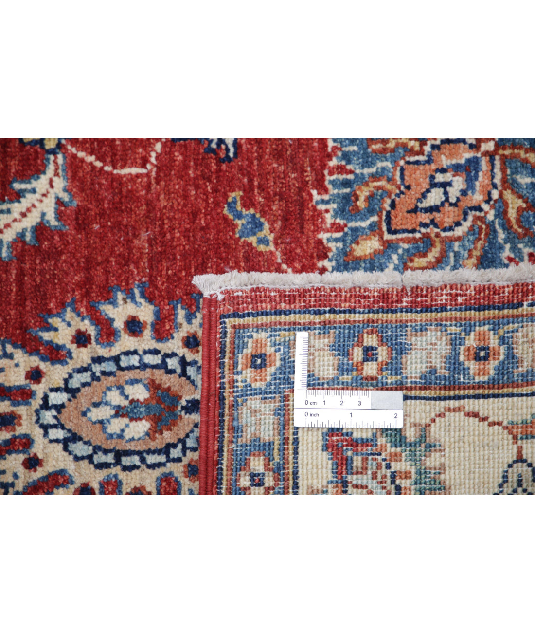 Ziegler 2'9'' X 4'3'' Hand-Knotted Wool Rug 2'9'' x 4'3'' (83 X 128) / Red / Ivory