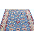 Ziegler 3'10'' X 6'0'' Hand-Knotted Wool Rug 3'10'' x 6'0'' (115 X 180) / Blue / Gold