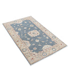 Ziegler 3'0'' X 5'0'' Hand-Knotted Wool Rug 3'0'' x 5'0'' (90 X 150) / Grey / N/A