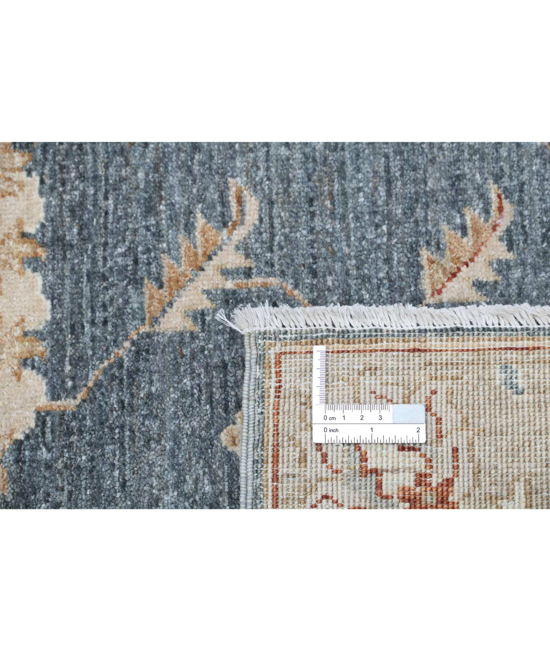 Ziegler 3'0'' X 5'0'' Hand-Knotted Wool Rug 3'0'' x 5'0'' (90 X 150) / Grey / N/A