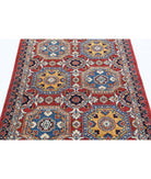 Ziegler 3'2'' X 4'10'' Hand-Knotted Wool Rug 3'2'' x 4'10'' (95 X 145) / Red / Blue