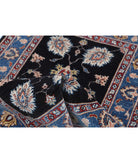 Ziegler 2'9'' X 4'1'' Hand-Knotted Wool Rug 2'9'' x 4'1'' (83 X 123) / Black / Red