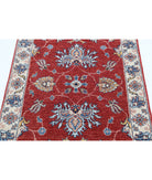 Ziegler 2'9'' X 4'2'' Hand-Knotted Wool Rug 2'9'' x 4'2'' (83 X 125) / Red / Ivory