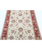 Ziegler 3'10'' X 5'8'' Hand-Knotted Wool Rug 3'10'' x 5'8'' (115 X 170) / Ivory / Red