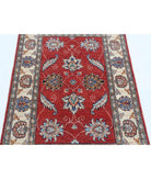 Ziegler 2'9'' X 4'3'' Hand-Knotted Wool Rug 2'9'' x 4'3'' (83 X 128) / Red / Ivory