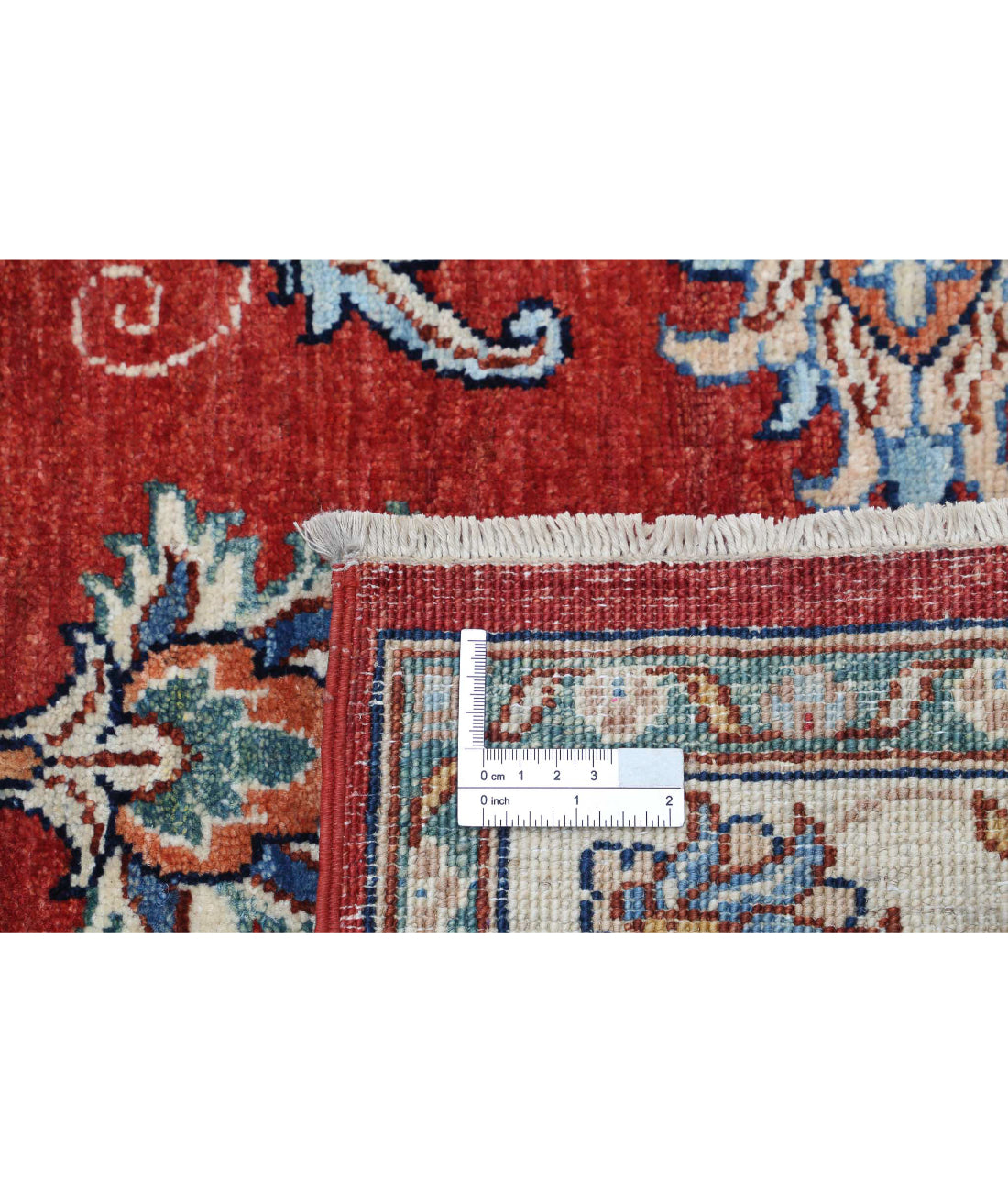 Ziegler 2'9'' X 4'3'' Hand-Knotted Wool Rug 2'9'' x 4'3'' (83 X 128) / Red / Ivory