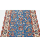 Ziegler 3'10'' X 5'9'' Hand-Knotted Wool Rug 3'10'' x 5'9'' (115 X 173) / Blue / Ivory