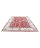 Ziegler 8'4'' X 11'1'' Hand-Knotted Wool Rug 8'4'' x 11'1'' (250 X 333) / Red / Ivory