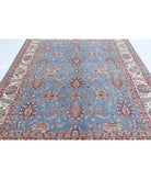 Ziegler 7'11'' X 9'7'' Hand-Knotted Wool Rug 7'11'' x 9'7'' (238 X 288) / Blue / Ivory