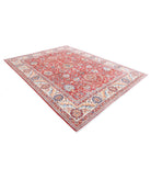 Ziegler 8'0'' X 10'4'' Hand-Knotted Wool Rug 8'0'' x 10'4'' (240 X 310) / Red / Ivory