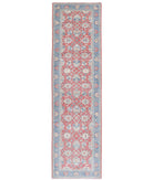 Ziegler 2'6'' X 9'10'' Hand-Knotted Wool Rug 2'6'' x 9'10'' (75 X 295) / Red / Blue