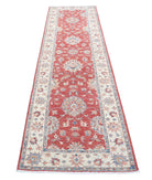 Ziegler 2'7'' X 10'2'' Hand-Knotted Wool Rug 2'7'' x 10'2'' (78 X 305) / Red / Ivory