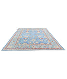 Ziegler 8'11'' X 11'10'' Hand-Knotted Wool Rug 8'11'' x 11'10'' (268 X 355) / Blue / Red