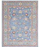 Ziegler 8'11'' X 11'10'' Hand-Knotted Wool Rug 8'11'' x 11'10'' (268 X 355) / Blue / Red