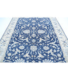 Ziegler 7'10'' X 9'10'' Hand-Knotted Wool Rug 7'10'' x 9'10'' (235 X 295) / Blue / Ivory