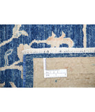 Ziegler 5'5'' X 7'7'' Hand-Knotted Wool Rug 5'5'' x 7'7'' (163 X 228) / Blue / Ivory