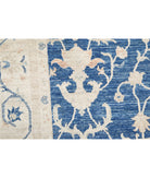 Ziegler 5'5'' X 7'7'' Hand-Knotted Wool Rug 5'5'' x 7'7'' (163 X 228) / Blue / Ivory