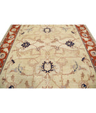 Ziegler 9'1'' X 11'5'' Hand-Knotted Wool Rug 9'1'' x 11'5'' (273 X 343) / Gold / Rust