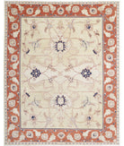 Ziegler 9'1'' X 11'5'' Hand-Knotted Wool Rug 9'1'' x 11'5'' (273 X 343) / Gold / Rust