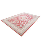 Ziegler 8'3'' X 12'4'' Hand-Knotted Wool Rug 8'3'' x 12'4'' (248 X 370) / Red / Ivory