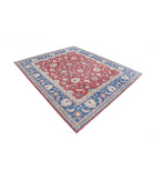 Ziegler 8'1'' X 9'6'' Hand-Knotted Wool Rug 8'1'' x 9'6'' (243 X 285) / Red / Blue