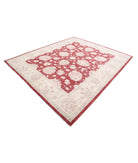 Ziegler 8'1'' X 9'4'' Hand-Knotted Wool Rug 8'1'' x 9'4'' (243 X 280) / Red / Gold