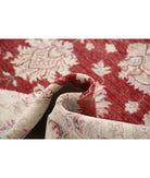 Ziegler 8'1'' X 9'4'' Hand-Knotted Wool Rug 8'1'' x 9'4'' (243 X 280) / Red / Gold