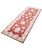 Ziegler 2'8'' X 7'4'' Hand-Knotted Wool Rug 2'8'' x 7'4'' (80 X 220) / Red / Ivory