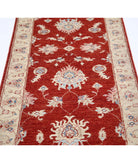 Ziegler 2'7'' X 8'5'' Hand-Knotted Wool Rug 2'7'' x 8'5'' (78 X 253) / Red / Ivory