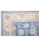 Ziegler 2'7'' X 8'1'' Hand-Knotted Wool Rug 2'7'' x 8'1'' (78 X 243) / Blue / Ivory