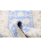 Ziegler 2'7'' X 8'1'' Hand-Knotted Wool Rug 2'7'' x 8'1'' (78 X 243) / Blue / Ivory