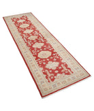 Ziegler 2'7'' X 7'8'' Hand-Knotted Wool Rug 2'7'' x 7'8'' (78 X 230) / Red / Ivory