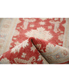 Ziegler 2'7'' X 7'8'' Hand-Knotted Wool Rug 2'7'' x 7'8'' (78 X 230) / Red / Ivory