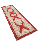 Ziegler 2'8'' X 7'9'' Hand-Knotted Wool Rug 2'8'' x 7'9'' (80 X 233) / Red / Red