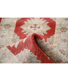 Ziegler 2'8'' X 7'9'' Hand-Knotted Wool Rug 2'8'' x 7'9'' (80 X 233) / Red / Red