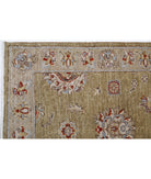 Ziegler 2'7'' X 8'0'' Hand-Knotted Wool Rug 2'7'' x 8'0'' (78 X 240) / Green / Ivory