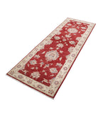 Ziegler 2'9'' X 8'0'' Hand-Knotted Wool Rug 2'9'' x 8'0'' (83 X 240) / Red / Ivory