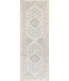 Ziegler 2'7'' X 7'11'' Hand-Knotted Wool Rug 2'7'' x 7'11'' (78 X 238) / Ivory / Ivory