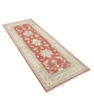 Ziegler 2'7'' X 6'5'' Hand-Knotted Wool Rug 2'7'' x 6'5'' (78 X 193) / Red / Ivory