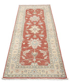 Ziegler 2'7'' X 6'5'' Hand-Knotted Wool Rug 2'7'' x 6'5'' (78 X 193) / Red / Ivory