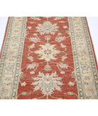 Ziegler 2'7'' X 6'5'' Hand-Knotted Wool Rug 2'7'' x 6'5'' (78 X 193) / Red / Ivory