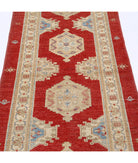 Ziegler 2'9'' X 7'1'' Hand-Knotted Wool Rug 2'9'' x 7'1'' (83 X 213) / Red / Red