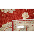 Ziegler 2'9'' X 6'6'' Hand-Knotted Wool Rug 2'9'' x 6'6'' (83 X 195) / Red / Ivory