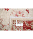 Ziegler 2'7'' X 8'2'' Hand-Knotted Wool Rug 2'7'' x 8'2'' (78 X 245) / Ivory / Red