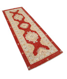 Ziegler 2'9'' X 7'9'' Hand-Knotted Wool Rug 2'9'' x 7'9'' (83 X 233) / Red / Red