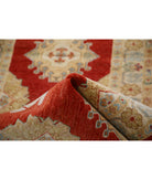 Ziegler 2'9'' X 7'9'' Hand-Knotted Wool Rug 2'9'' x 7'9'' (83 X 233) / Red / Red