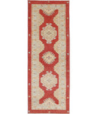 Ziegler 2'9'' X 7'9'' Hand-Knotted Wool Rug 2'9'' x 7'9'' (83 X 233) / Red / Red