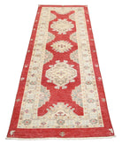 Ziegler 2'7'' X 7'7'' Hand-Knotted Wool Rug 2'7'' x 7'7'' (78 X 228) / Red / Red