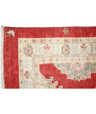 Ziegler 2'7'' X 7'7'' Hand-Knotted Wool Rug 2'7'' x 7'7'' (78 X 228) / Red / Red